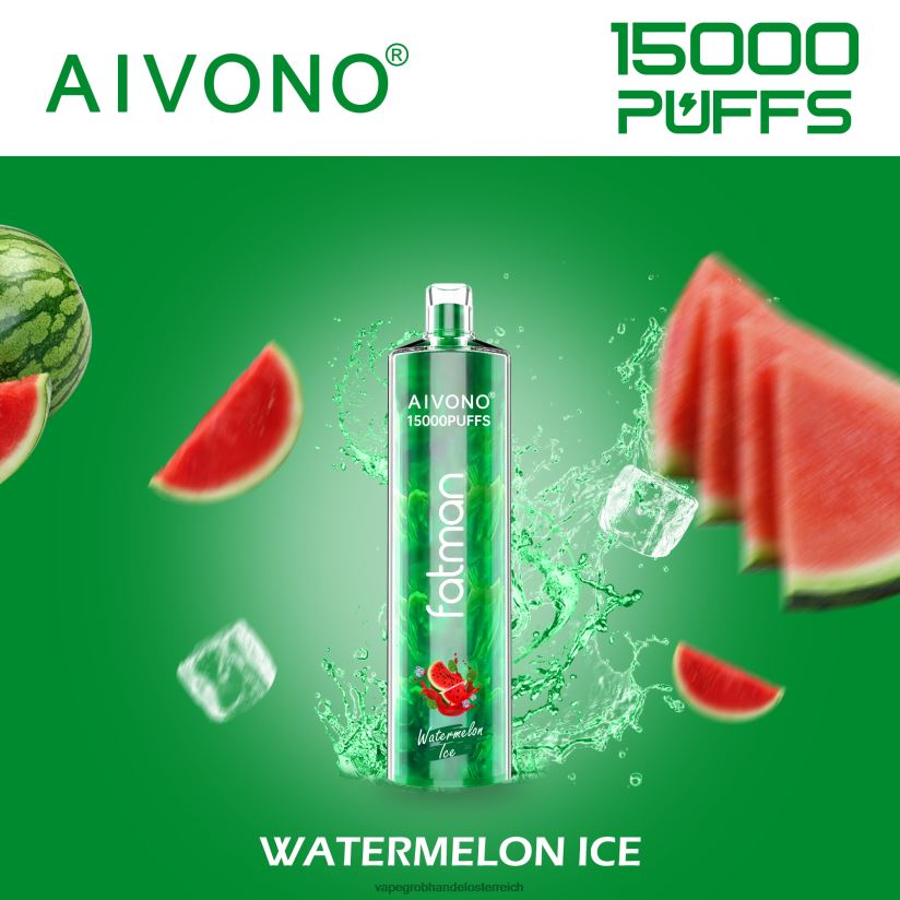 Aivono FATMAN 15000 Wassermeloneneis - F0TZ6812 Vape Kaufen Graz