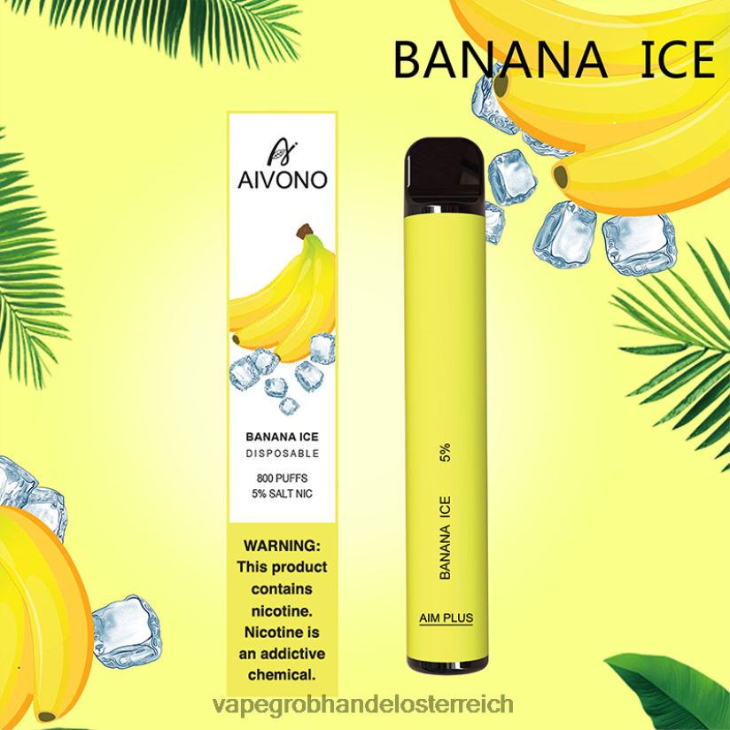 Aivono AIM PLUS 800 Bananeneis - F0TZ68171 Vape Kaufen Linz