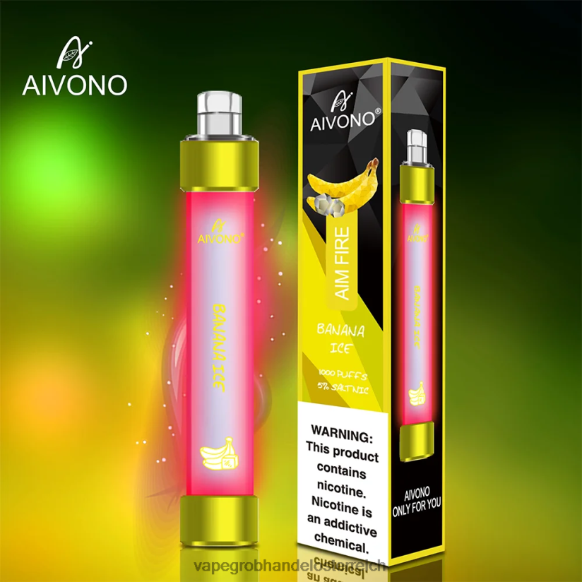 Aivono AIM FIRE 1000 Bananeneis - F0TZ68324 Vape Kaufen Graz