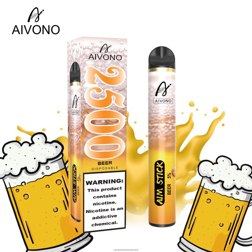 Aivono AIM STICK 2500 Bier - F0TZ68148 Vape Kaufen Graz