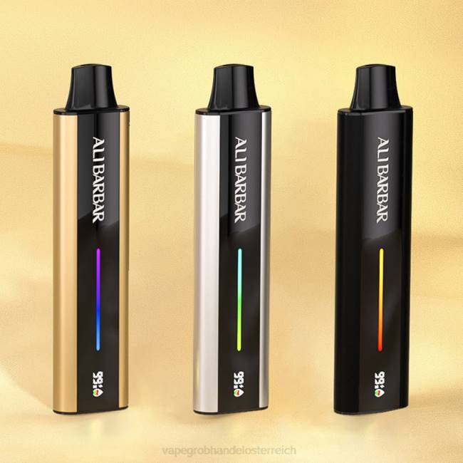 Vape Wien P4DL69 Alibarbar Flare nachfüllbarer Vape Brombeere