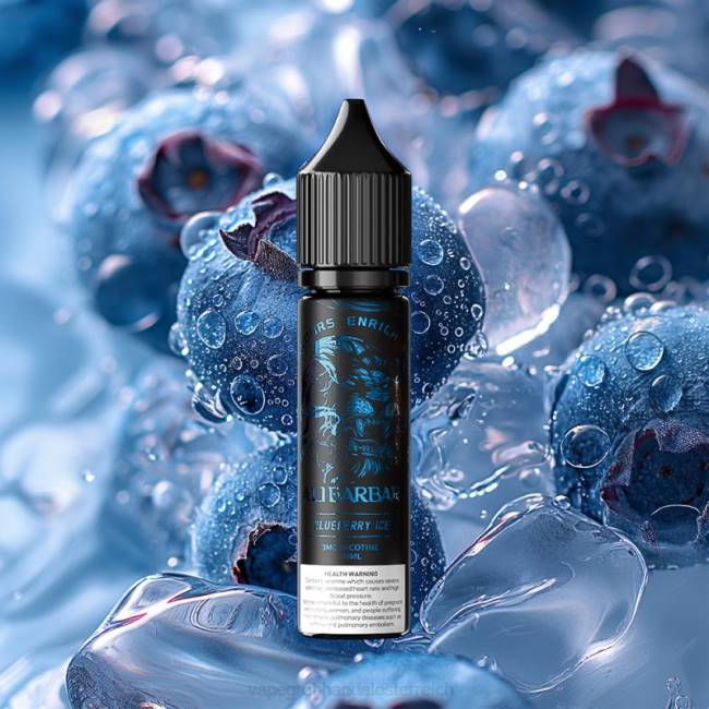 Vape Großhändler P4DL86 Alibarbar Wasserpfeife Onyx Blaubeere