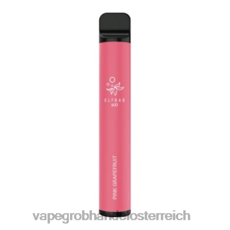 Vape Wien rosa Grapefruit 4FVXR105 ELFBAR 600