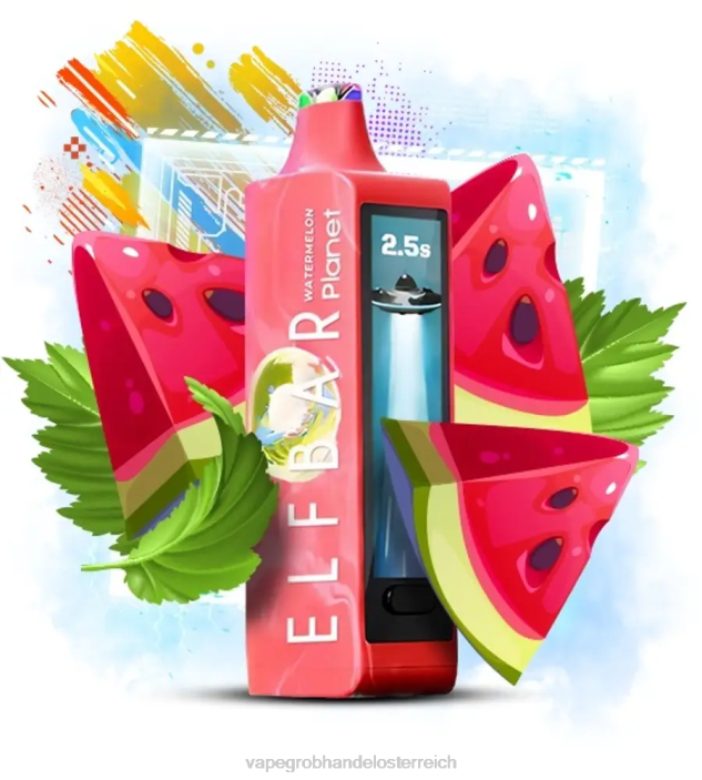 Elf Bar Planet 25000 - 240612 Wassermelone Vape Kaufen Graz