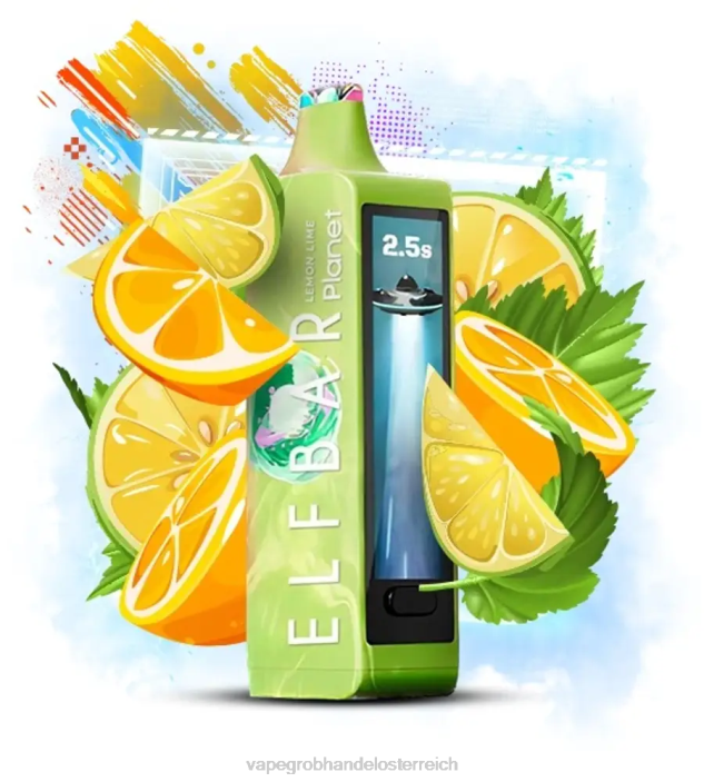 Elf Bar Planet 25000 - 240616 Zitronenlimette Vape Österreich Preis