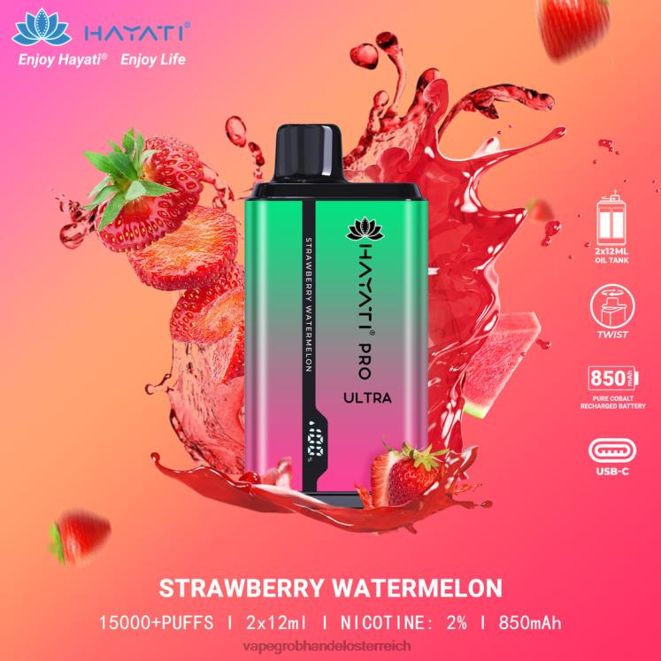 Vape Großhändler Erdbeerwassermelone 4FVXR216 Hayati Pro Ultra