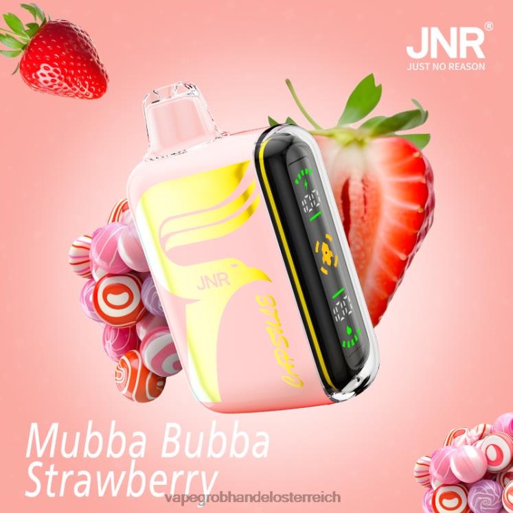 Einweg Vape Österreich Mubba-Bubba-Erdbeere 4FVXR607 JNR CAPSULE