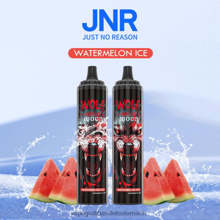 Einweg Vape Österreich Wassermeloneneis 4FVXR777 JNR WOLF NIPLO