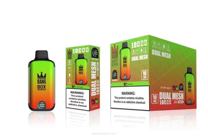 Bang Box 18000 Züge NT2893 - Vape Wien Doppelapfel