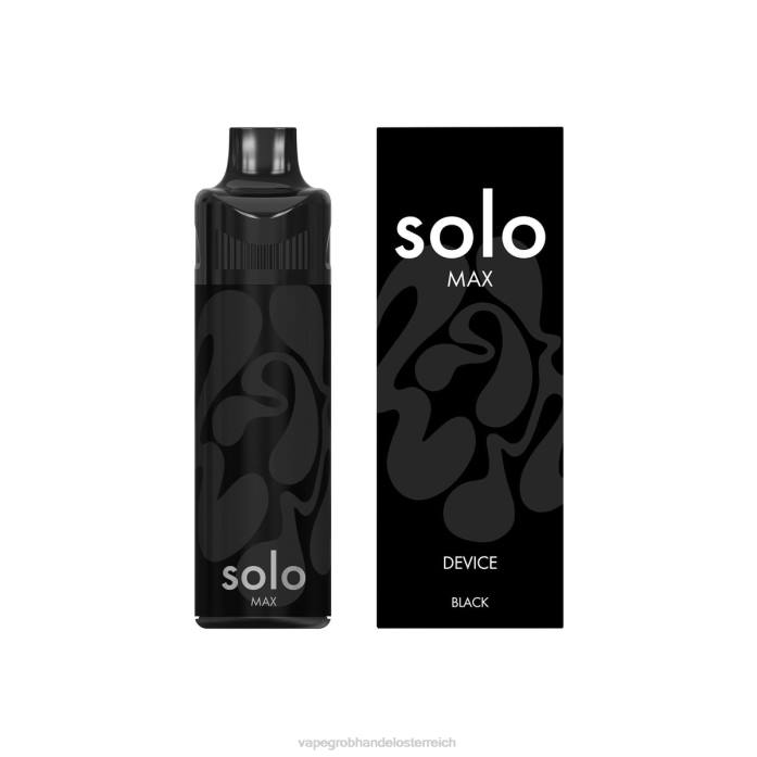 Vape Österreich Preis 64R672 - Solo MAX Pod-Gerät Schwarz