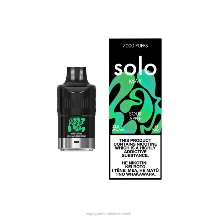 Vape Österreich Preis 64R680 - Solo MAX Schote saurer Apfel